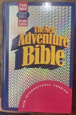 The New Adventure Bible NIV Study Bible for Kids New International Version 1984